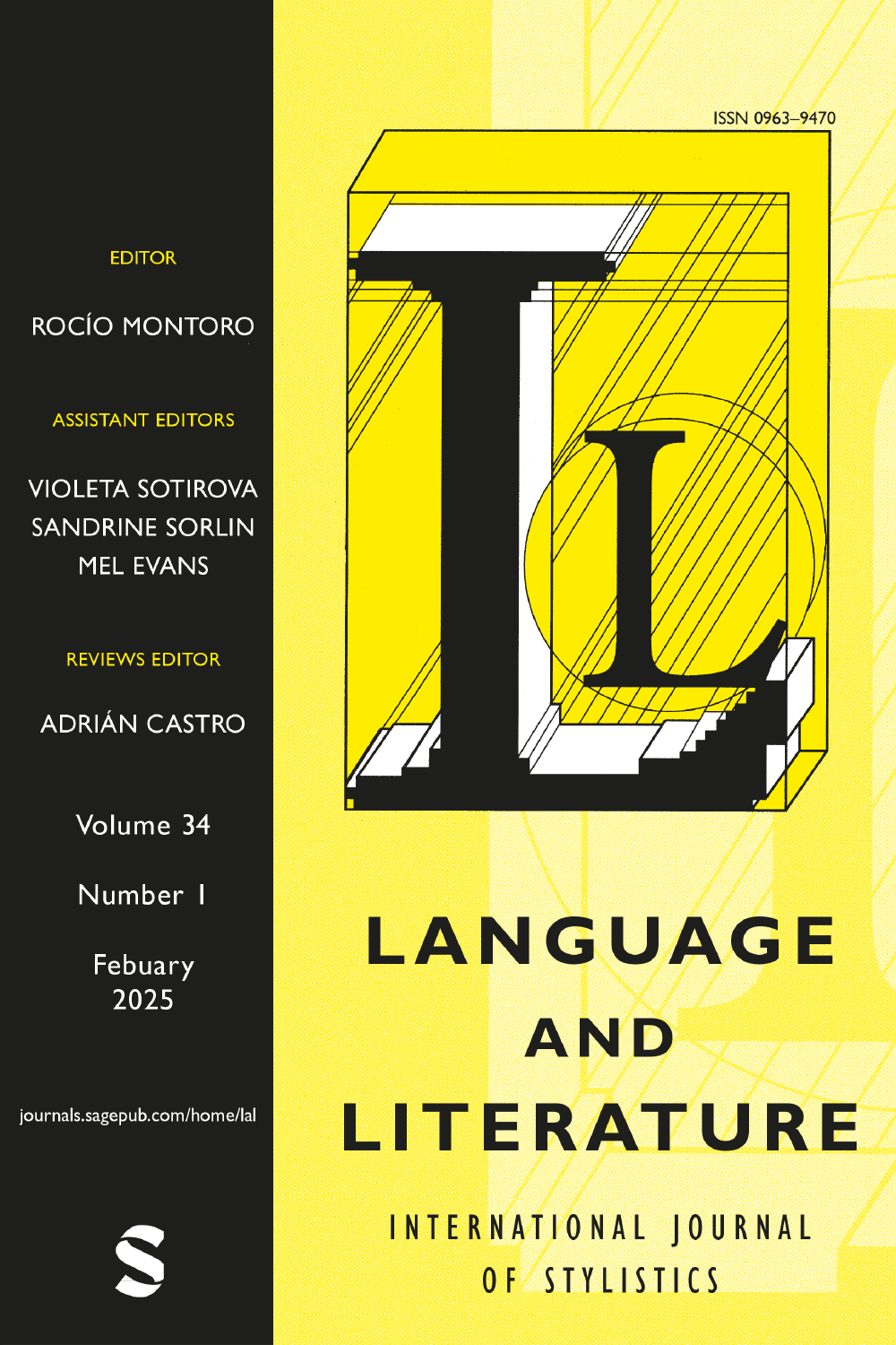 Language and literature - couverture