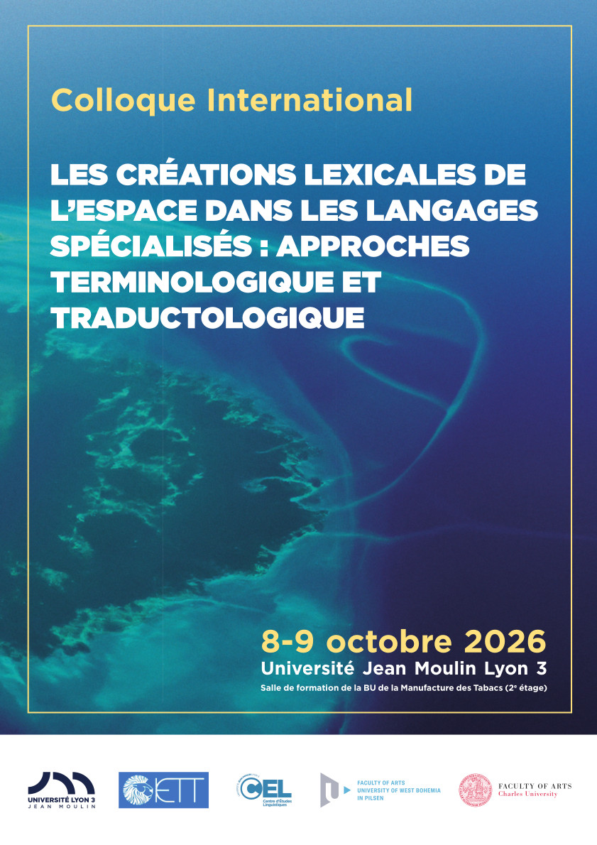 Les créations lexicales de l'espace... affiche