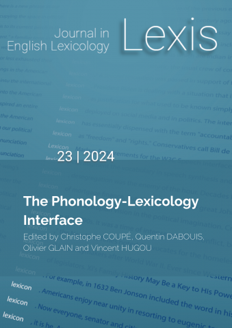 Revue LEXIS 23 - couverture