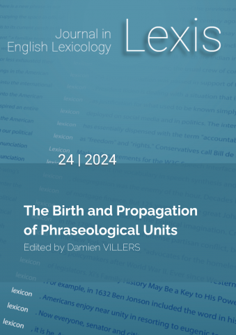 Revue LEXIS 24 - couverture