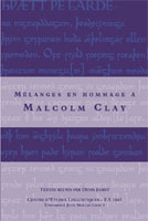 Mélanges en hommage à Malcolm Clay