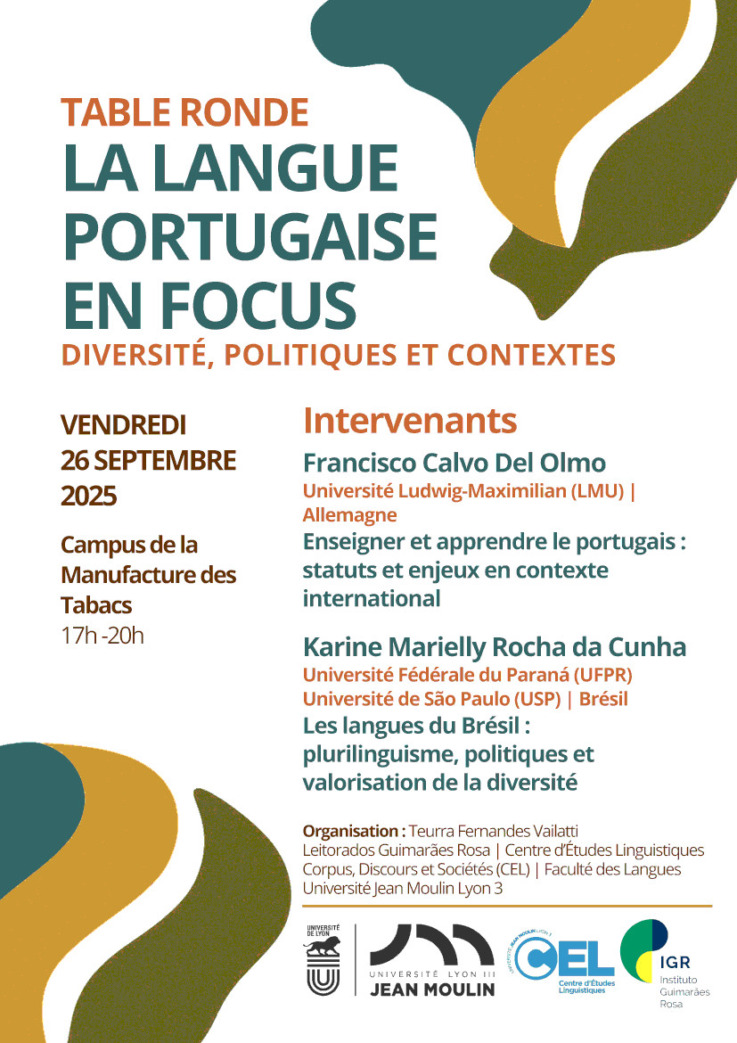 La langue portugaise en focus - affiche